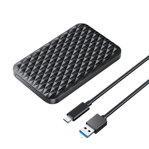 Orico Diskenhet 2.5"""" HDD/SSD USB-C 5Gb/s 2520C3-V1 - Svart | 505767 | AlltMobil