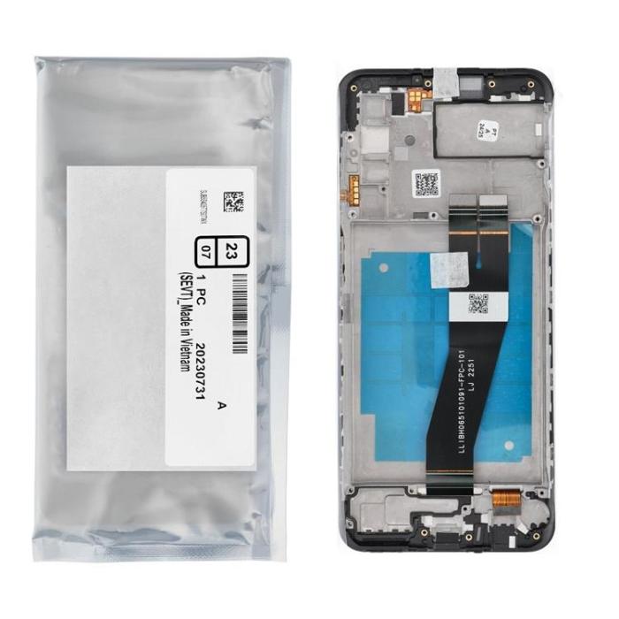 SpareParts - Galaxy A03s Skärm med LCD-display Service Pack GH81-21233A