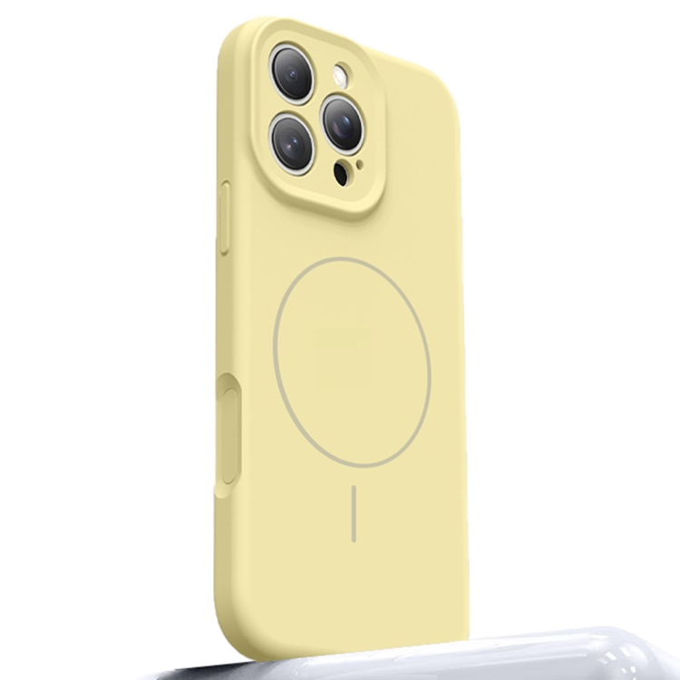 Mobilskal till iPhone 16 Pro Magafe med Camera Touch Control - Gul | 2353 | AlltMobil
