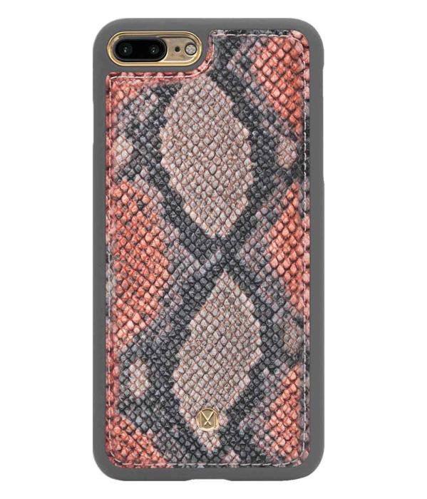 Marvêlle - Marvêlle Plånboksfodral iPhone 7 Plus & iPhone 8 Plus - SNAKE