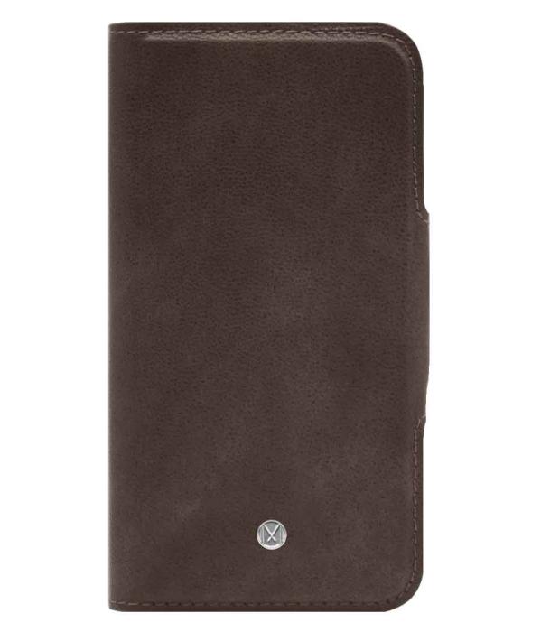 UTGATT4 - Marvêlle N°305 Plånboksfodral iPhone X/XS - DARK BROWN