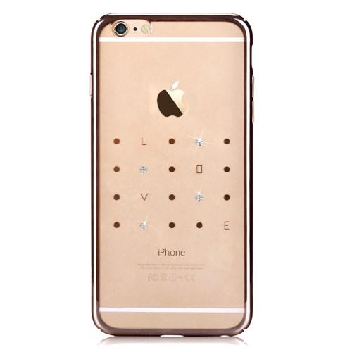Devia Crystal Love skal till Apple iPhone 6(S) Plus - Guld | 2353 | AlltMobil