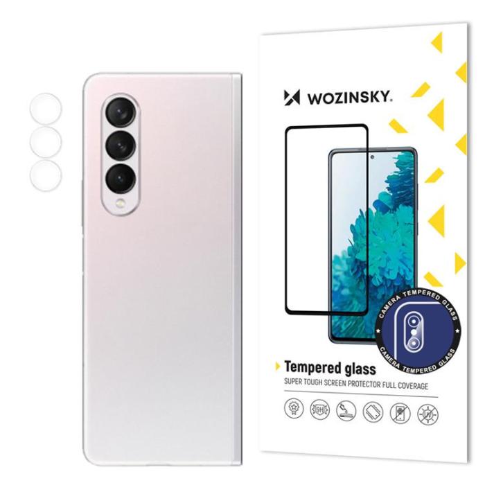 Wozinsky - Wozinsky Galaxy Z Fold 3 Kameralinsskydd i Härdat Glas