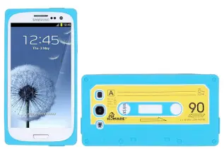 OEM - Cassette silikon skal till Samsung Galaxy S3 i9300 (Ljus Blå)