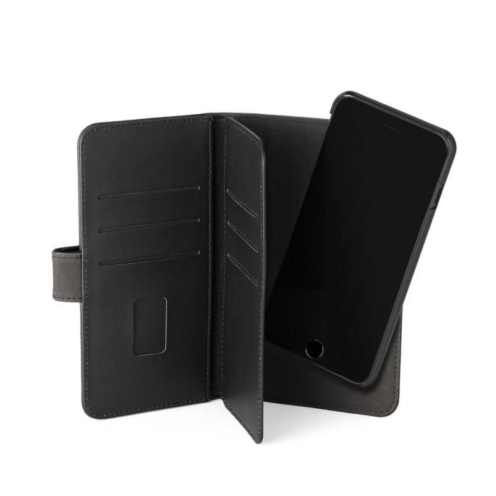 GEAR - GEAR Mobilfodral Svart 7 Kortfack iPhone 11 2in1 Magnetskal