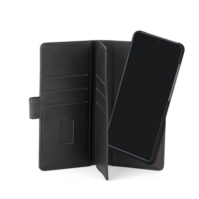 GEAR - GEAR Mobilfodral Svart 7 Kortfack Samsung S20 2in1 Magnetskal
