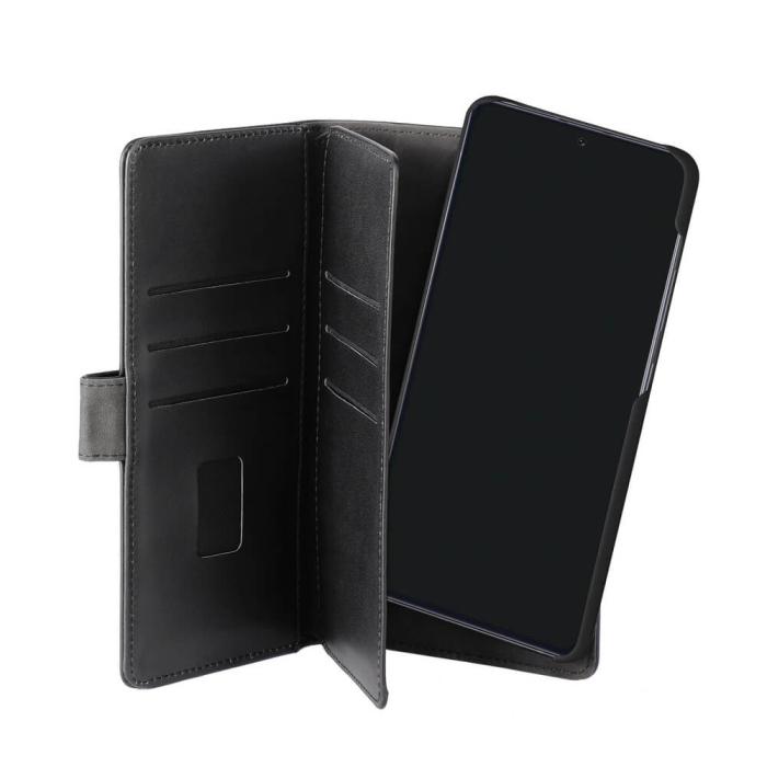 GEAR - GEAR Mobilfodral Svart 7 Kortfack Samsung S20 Plus 2in1 Magnetskal
