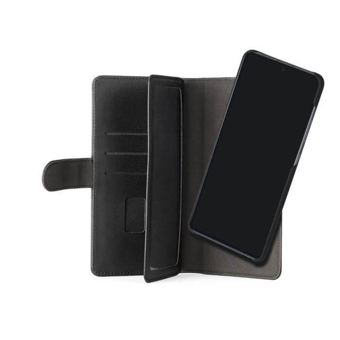 UTGATT - GEAR Mobilfodral Svart 7 Kortfack Samsung S20 Ultra 2in1 Magnetskal