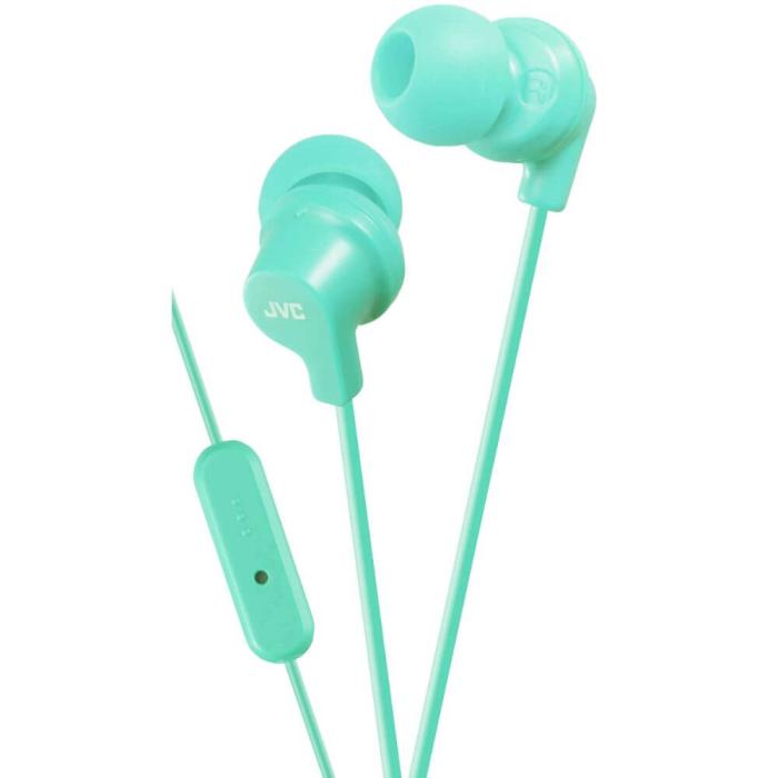 JVC - JVC Hörlur FR15 In-Ear Remote Mic Mint Blå