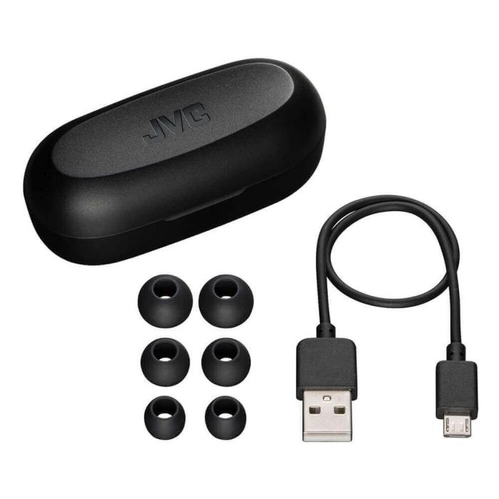 JVC - JVC Hörlur In-Ear True Wireless Gumy HA-A7T Svart