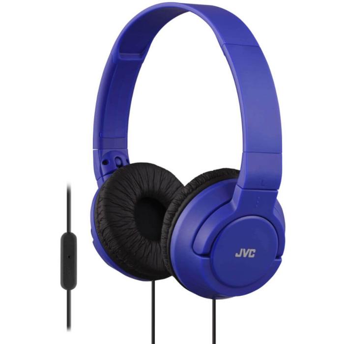 JVC - JVC Hörlur SR185 On-Ear Remote Mic Mörkblå