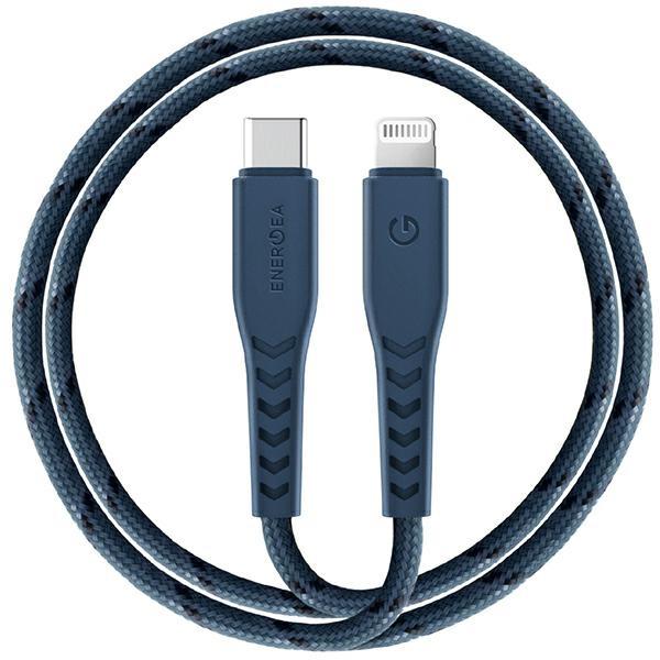 Energea USB-C till Lightning Kabel 1.5m MFI Nyloflex C94 - Blå | 3541 | AlltMobil