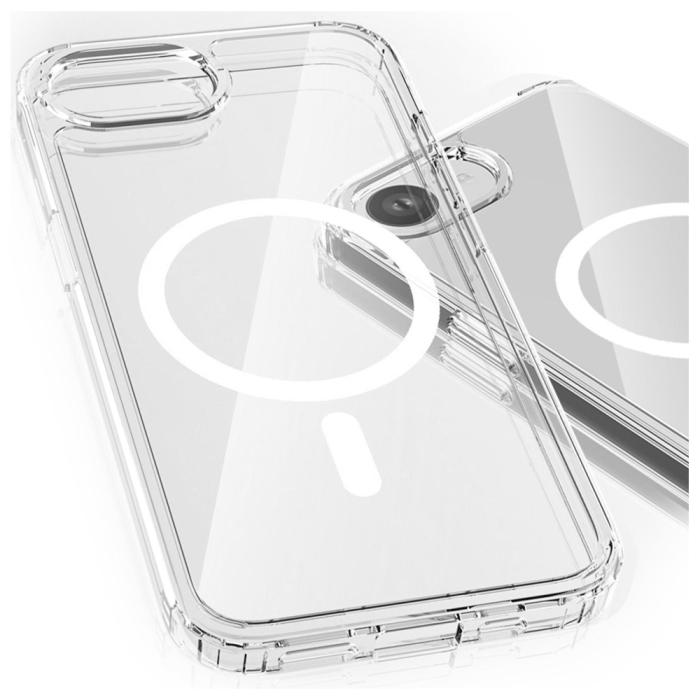 3MK - 3MK iPhone 16E Mobilskal MagSafe Armor - Clear
