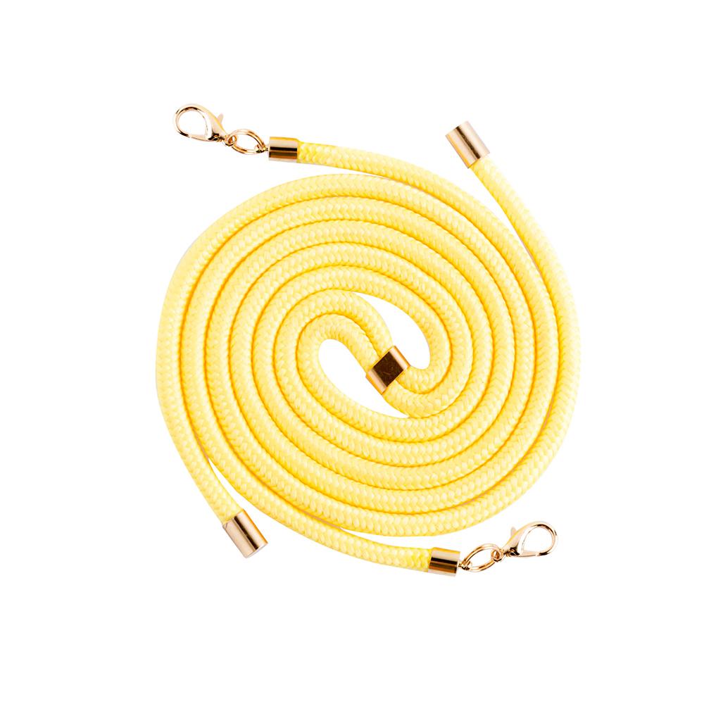 Boom Halsbandsrem Rope - Gul | 2353 | AlltMobil
