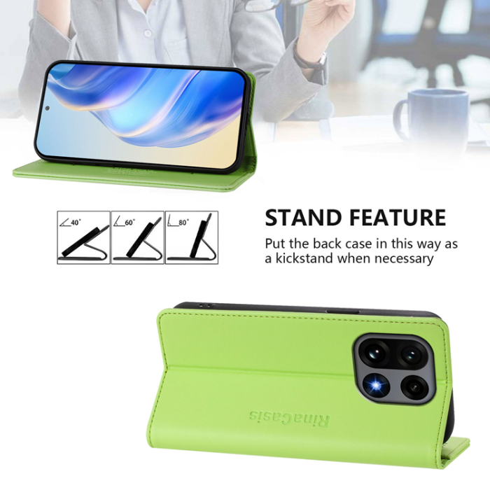 A-One Brand - OnePlus 15 Plånboksfodral Rinacasis RFID-Skydd Konstläder