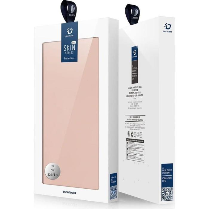 Dux Ducis - Dux Ducis Galaxy S25 Plus Plånboksfodral Skin Pro - Rosa