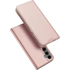 Dux Ducis - DUX DUCIS Skin Pro Galaxy S25 Plus Pl&aring;nboksfodral PU L&auml;der - Rosa
