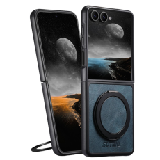 SUTENI - SUTENI Galaxy Z Flip 7 Mobilskal MagSafe G3 Waxy - Blå