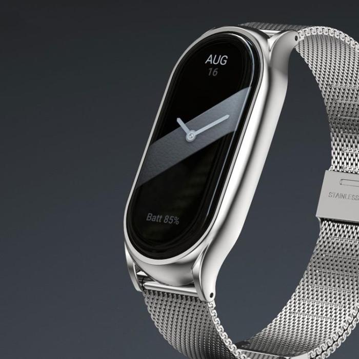 Tech-Protect - Tech-Protect Xiaomi Smart Band 8/9/NFC Band Milanese - Silver