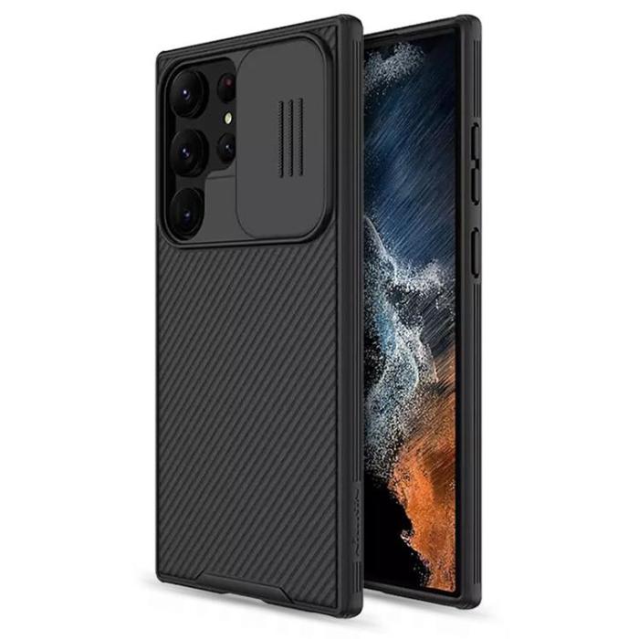 Nillkin - Nillkin Galaxy S23 Ultra Skal Camshield Pro - Svart