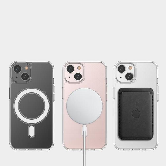 OEM - iPhone 14 Skal Magsafe Magnetic - Clear
