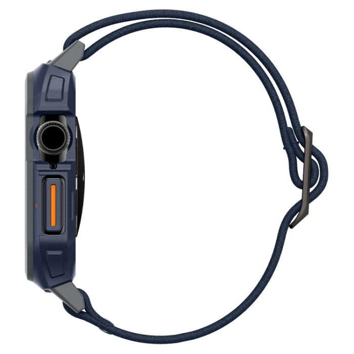 Spigen - Spigen Apple Watch 10 (46mm) Armband Lite Fit Pro - Marinblå