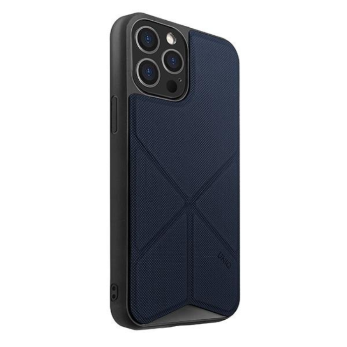 UNIQ - UNIQ iPhone 12/12 Pro Mobilskal Transforma - Blå