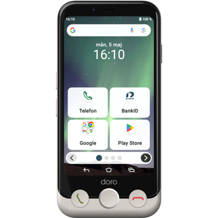 Denver - Doro Smartphone A11 4G Aurora - Vit