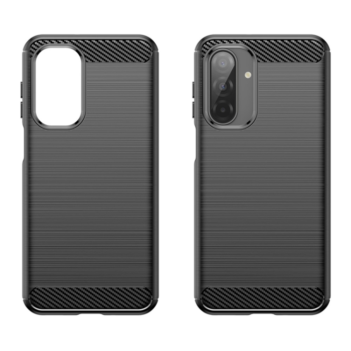 A-One Brand - Galaxy A17/A26 Mobilskal Carbon Fiber Brushed - Svart