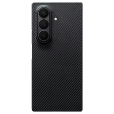 A-One Brand - Galaxy Z Fold 7 5G Mobilskal Magsafe Aramid Fiber 600D - Svart