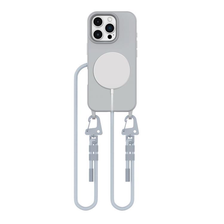 Tech-Protect iPhone 16 Pro Max Mobilhalsband Skal Magsafe - Grå | 2353 | AlltMobil