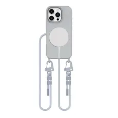 Tech-Protect - Tech-Protect iPhone 16 Pro Max Mobilhalsband Skal Magsafe - Grå