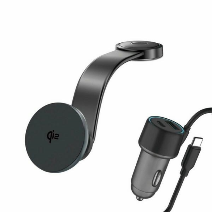 4smarts - 4smarts Billaddare USB-C 15W - Grå