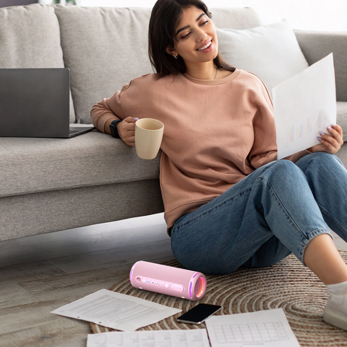 Tronsmart - Tronsmart Trådlös Högtalare 24W T7 Lite - Rosa