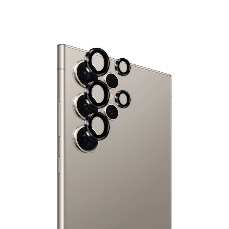 Puro Galaxy S25 Ultra Kameraskydd Härdat Glas - Svart | 5468 | AlltMobil