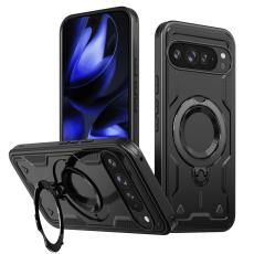 N/A - Mobilskal till Google Pixel 10 Pro XL Plast Milit&auml;rskydd - Svart