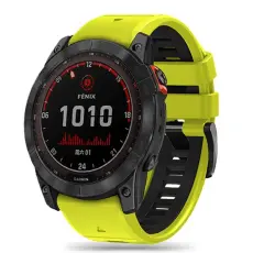 Tech-Protect - Tech-Protect Garmin Fenix 5X/6X/7X Armabnd - Gul