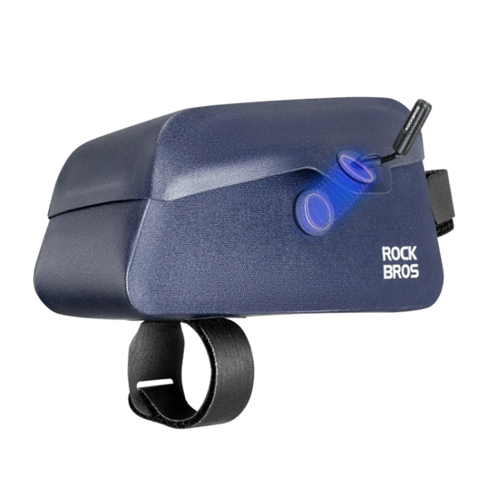 Rockbros - Rockbros Vattentät Cykelramväska med Magnetisk Stängning 0.9L - Blå