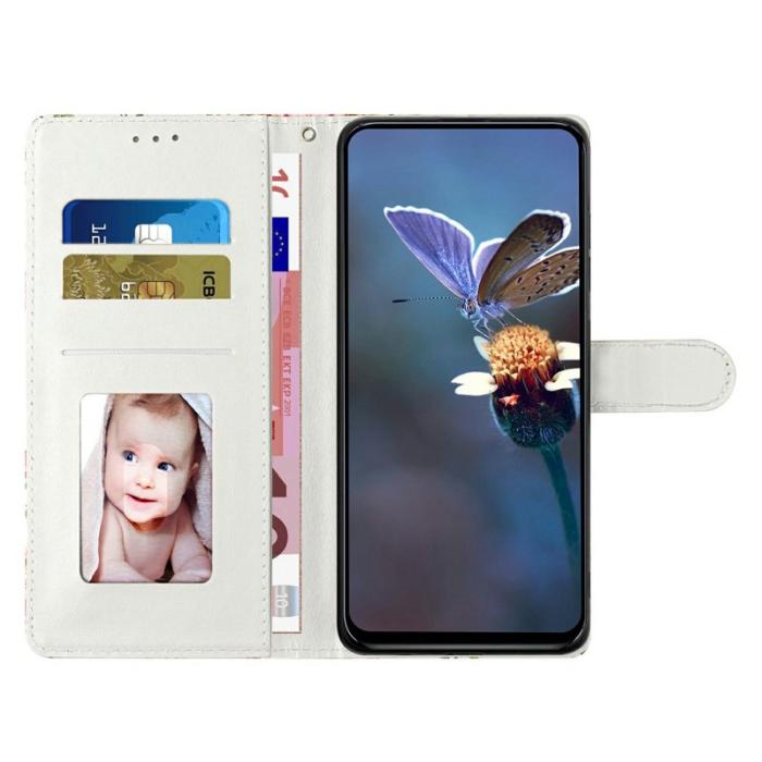 OEM - Samsung Galaxy A57 Plånboksfodral Konstläder - Ocean Butterfly