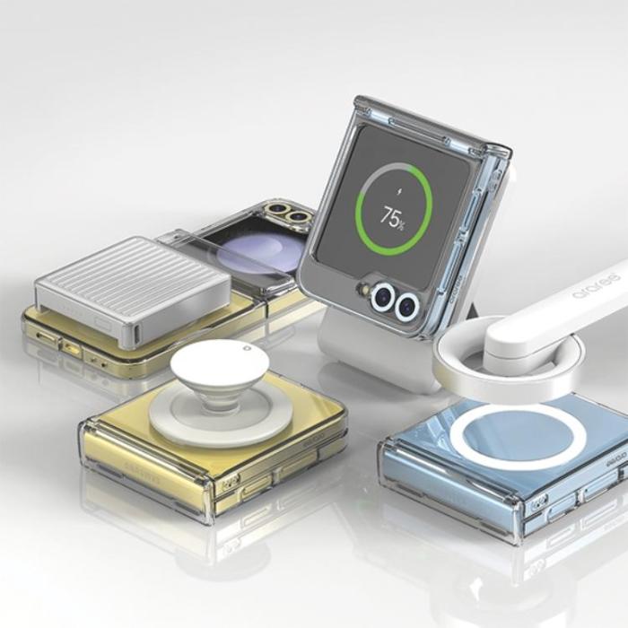 Araree - Araree Galaxy Z Flip 6 Mobilskal MagSafe Nukin - Clear
