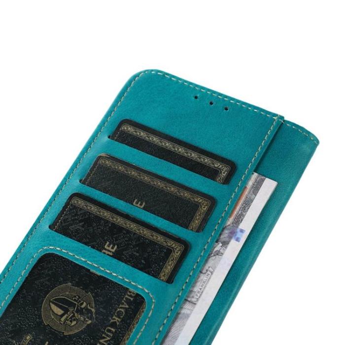 A-One Brand - Sony Xperia 5 IV Plånboksfodral Magnetic Clasp - Grön
