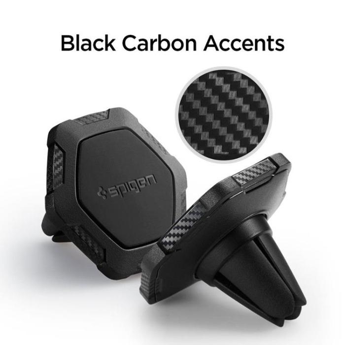 Spigen - Spigen Magnetisk Mobilhållare Luftventil QS 11 - Svart