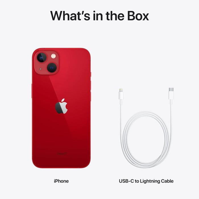 Apple - Apple iPhone 13 128GB 4GB RAM - Röd