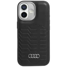 Audi - Audi Mobilskal till iPhone 17 MagSafe GT Syntetiskt L&auml;der - Svart