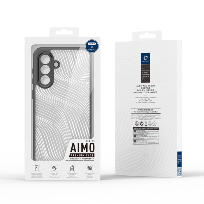 Dux Ducis - Dux Ducis Galaxy A36 5G/A56 5G Mobilskal Aimo - Svart