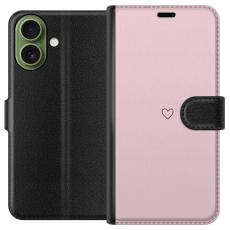 Gustaf - Pl&aring;nboksfodral till Apple iPhone 17 med Litet Hj&auml;rta