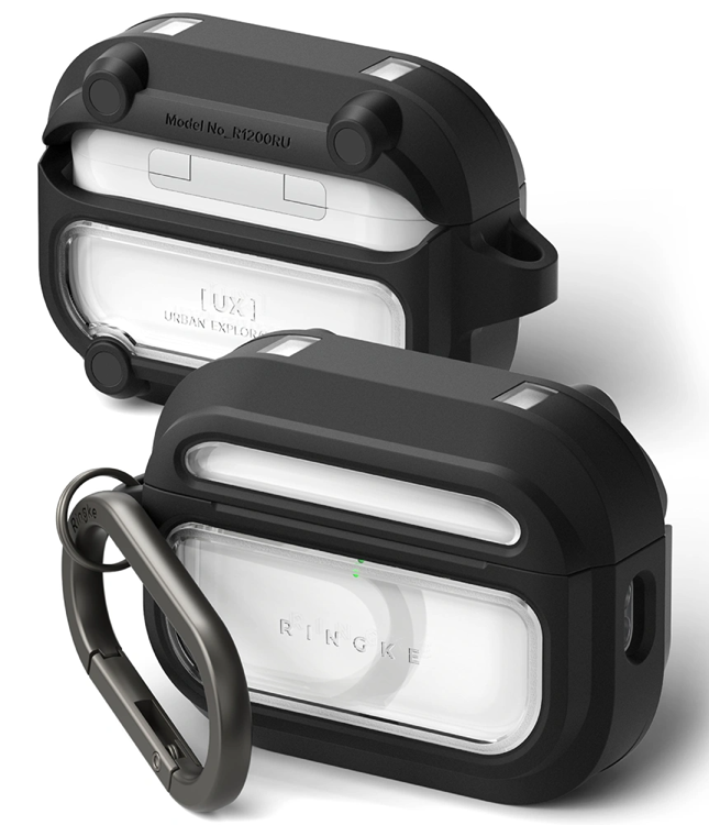 Ringke Skal För Apple Airpods Pro 3 Magsafe Magnetic UX - Svart/Clear | 2353 | AlltMobil