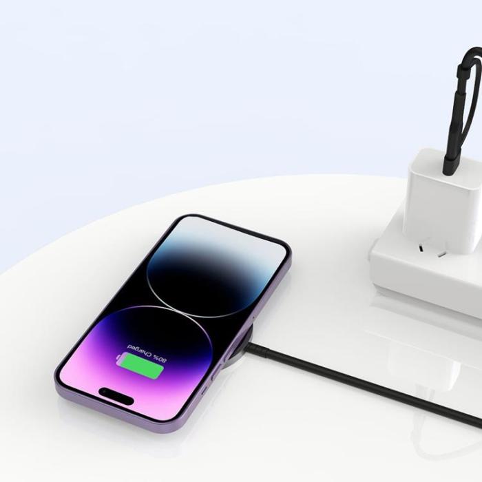 Tech-Protect - Tech-Protect Magsafe Magnetisk Trådlös laddare - Svart