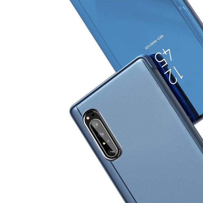 UTGATT5 - Clear View Fodral Sony Xperia 10 II - Svart