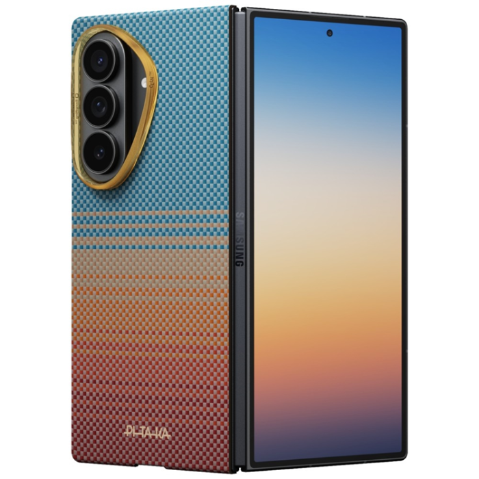 PITAKA - PITAKA Mobilskal För Galaxy Z Fold 8 Ultra Magsafe Edge - Sunset